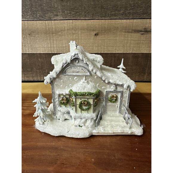 Heavenly Sweet Shop Snow Angels Holiday Village Hawthorne Rare - Picture 1 of 8